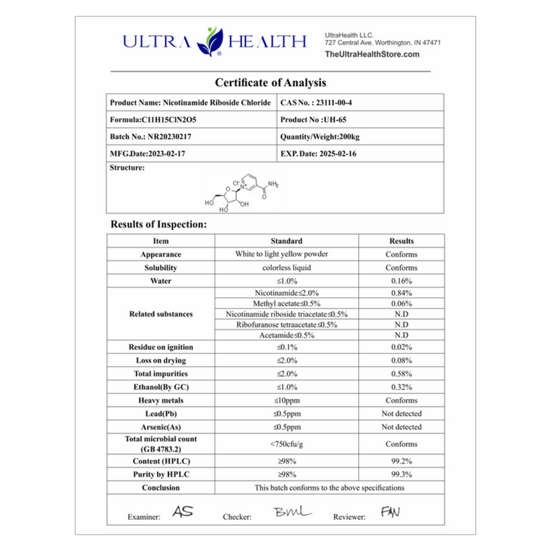 NR (nicotinamide riboside) ENTERIC - High Purity NAD+ Supplement.